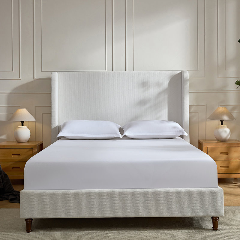 Grand lit tapissier Harper