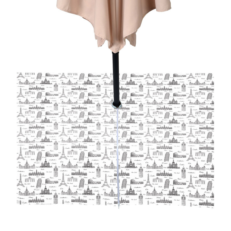 Geometric Tablecloth, 120" x 60"