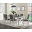 Chaise d'appoint rembourrée en lin gris Hoddesd-581896378