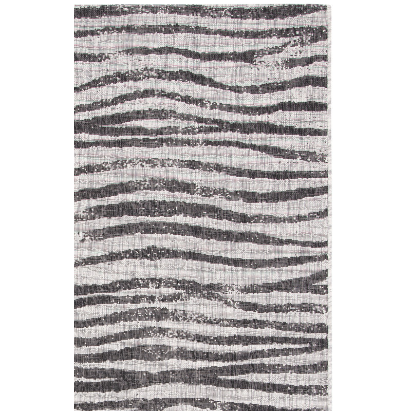 Tapis d'intérieur / extérieur à imprimé animal Nurgul Performance, Rectangle 8 pi x 10 pi