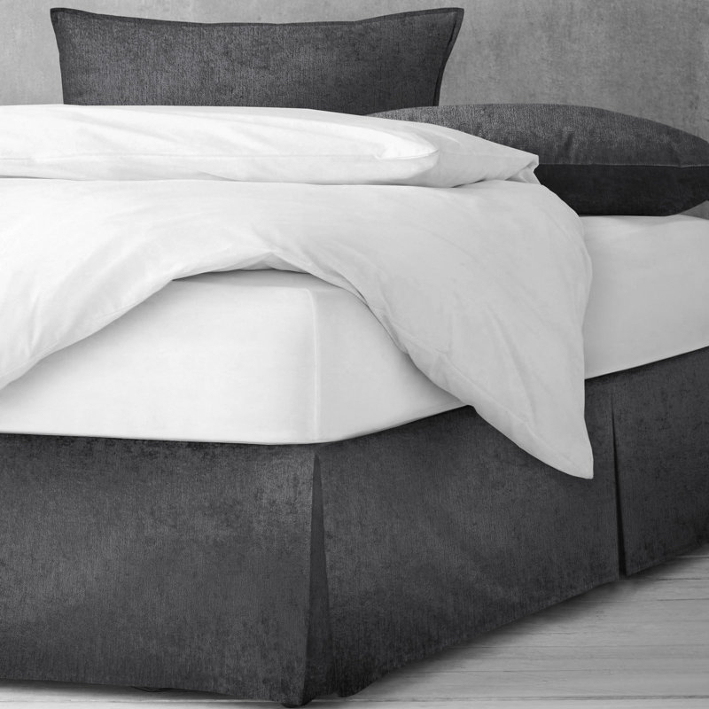 Jupe de lit Burk, Très grand californien, 15", Gris