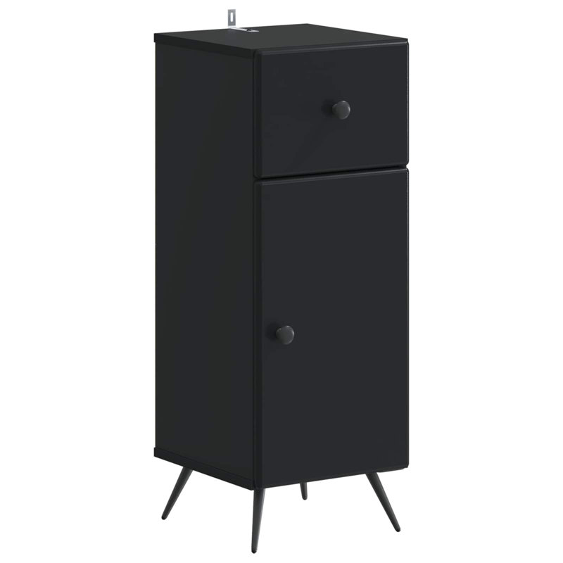Bathroom Cabinet, Black