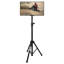 Support de plancher inclinable noir pouvant supporter jusqu'à 22 lb