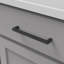 Poignée collection Skylight - Poignée d'armoire centre à centre de 6 5/16 po - Noir mat - Quincaillerie contemporaine pour les tiroirs et les armoires -124282221-83088212-116983556