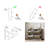 4-Door Shoe Storage Cabinet-277759724