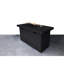 Foyer de table d'extérieur au propane en béton renforcé de fibres H 25 po x l 42 po