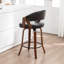 Tabouret de comptoir pivotant en similicuir Providence-128799112