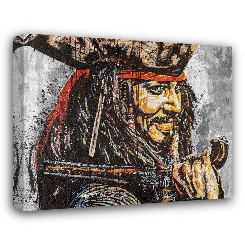" Jack Sparrow ", 15" H x 18" W x 1.5" D