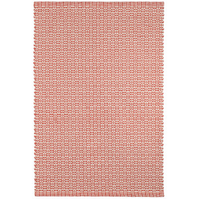 Miss Muffet Hand-Woven Geometric Cotton Rug