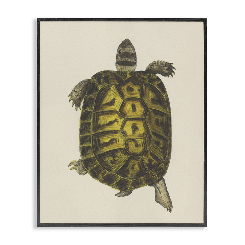 Giclée rétro encadrée, design par Phillipa Katz, H 14 po x l 11 po, Giclée encadrée noir minuit