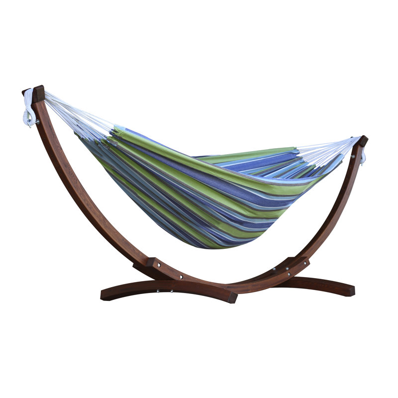 Natalia Double Hammock with Stand, Oasis