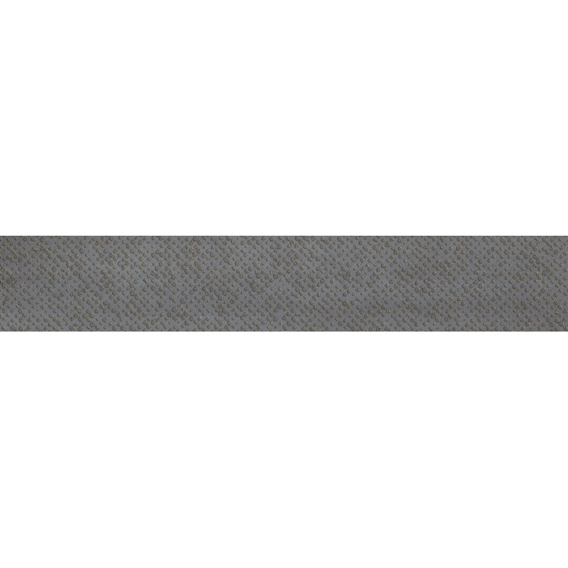 Metal Look 8" x 5" Porcelain Singular Wall & Floor Tile, Iron/Steel