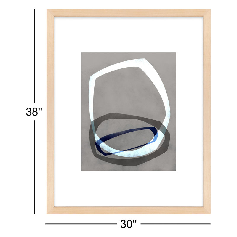 Link Seres 4 Painting by Jacques Pilon, 38" H x 30" W, Maple