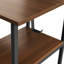 Bureau en L à deux tons avec rangement (sans les chaises de bureau) Techni Mobile