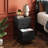 Jaece 15.7'' Modern Metal Nightstand with 2 Drawers, Bedside Table with Sturdy Frame for Small Space, End Table Storage Cabinet-870442837-814113139