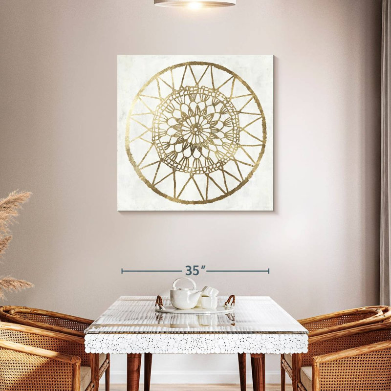 Avery Gilded Star II, 36" H x 36" W
