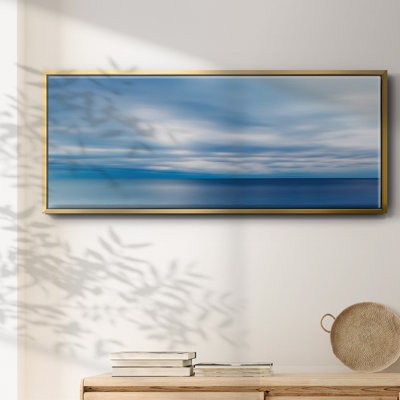 Forever Blue- Framed Canvas