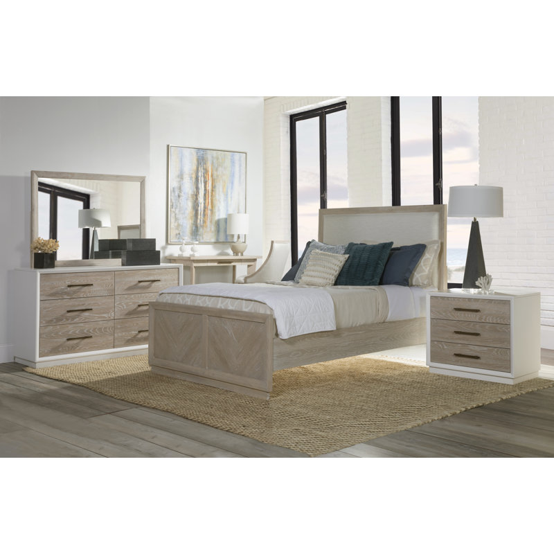 Boca Grande Upholstered Platform Bed, King