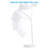 Modern Metal Desk Lamp, Vase-Shaped Gooseneck Task Lamp, Max 60W E26 Base