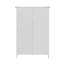 Armoire de rangement blanche pour salle de bain