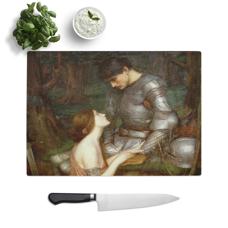 Lamia by John William Waterhouse Chopping Board, 0.4cm H x 28.5cm W x 39cm L