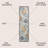 Kirman Bohemian Medallion Light Gray/Blue/Orange Rug-131693144