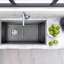 34.25'' L Single Basin Kitchen Sink