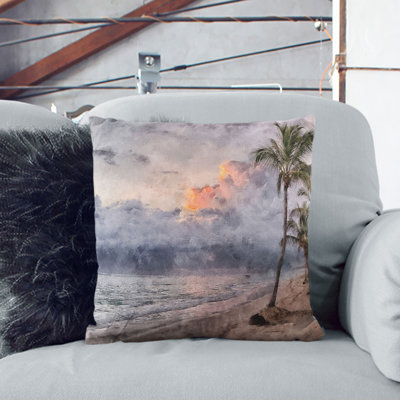 Dominican Republic Beach Scatter Cushion