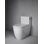 Toilette allongée une pièce 1,28 GPF (économe en eau) (siège non inclus)