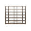 Crowl 224cm H x 255cm W Geometric Bookcase-41605271