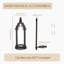2 Piece Wood Wall Candelabra Set-1158580434