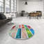 Tapis vert/bleu/rouge à motifs-987583878