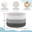 Laundry Basket, Large Blanket Basket For Toys & Clothes, 55X35cm 68L Foldable Hols Shape Wel, Colours Suit Neutral Decor Laundry Hamper For Living Room Bedroom-1037947858