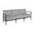 Santa Barbara Aluminum Sofa - Slate Gray-110922650-120640859-84679831