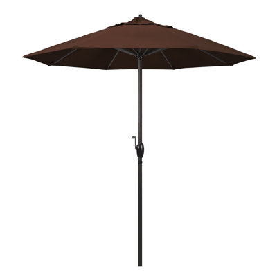 Nunn 90 " W Octagonal Tilt Sunbrella® Umbrella with Crank Lift Patio Umbrella