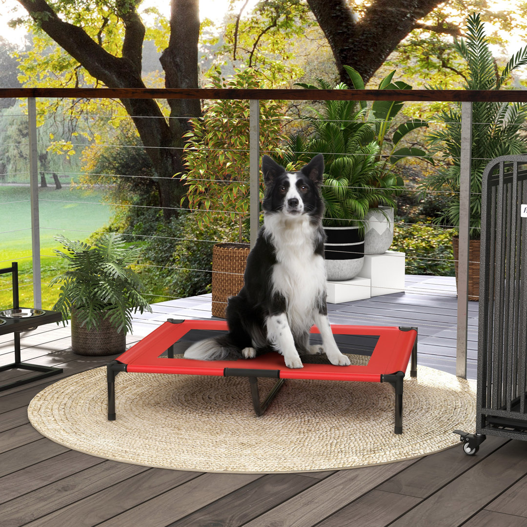 Hundeliege outdoor Schlafplatz Hundebett Hundesofa Haustierbett Katzenbett Rot