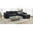 Boneless high density foam sectional sofa-117544931-117544934