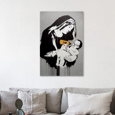 « toxique mary », reproduction d’impression sur toile tendue