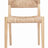 Seagrove Woven Water Hyacinth and Rubberwood Chair