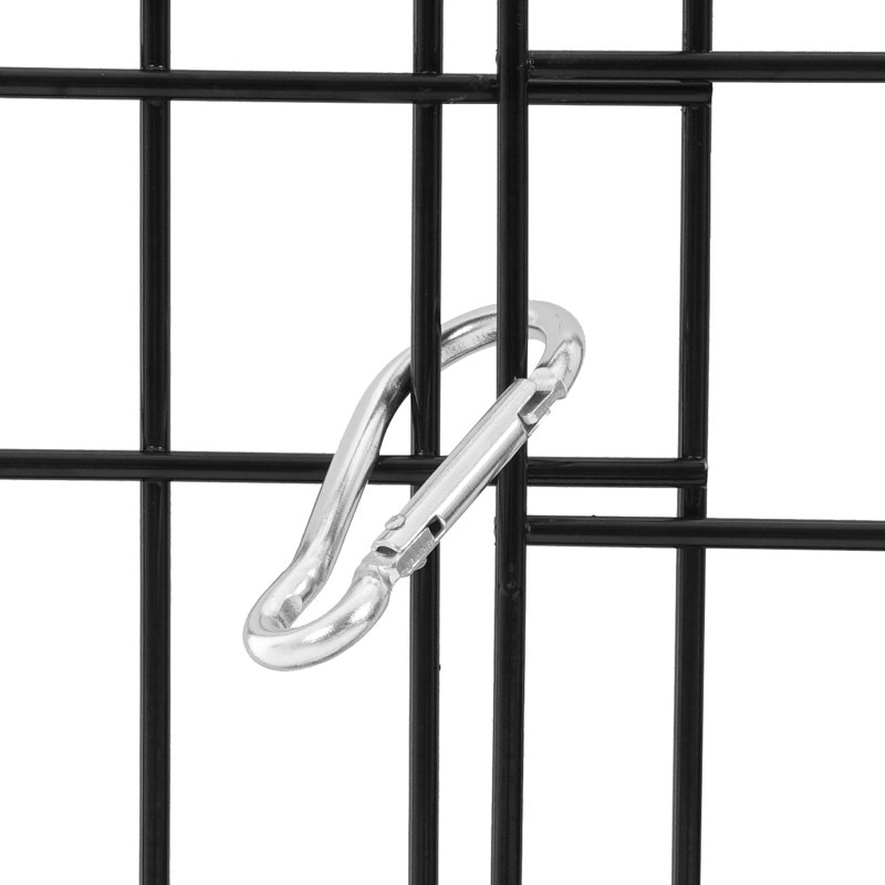 Enclos pliable pour chien à 4 panneaux, taille 36 "X, imperméable 600D, idéal pour les chiots et les chatons qui font de l'exercice
