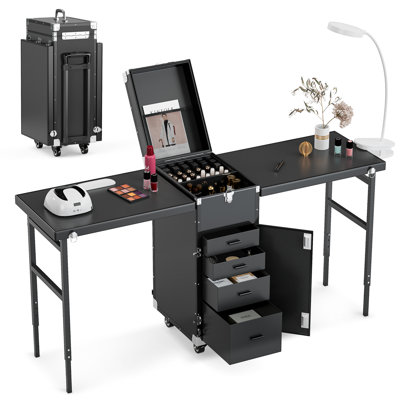 Aluminum Makeup Organiser