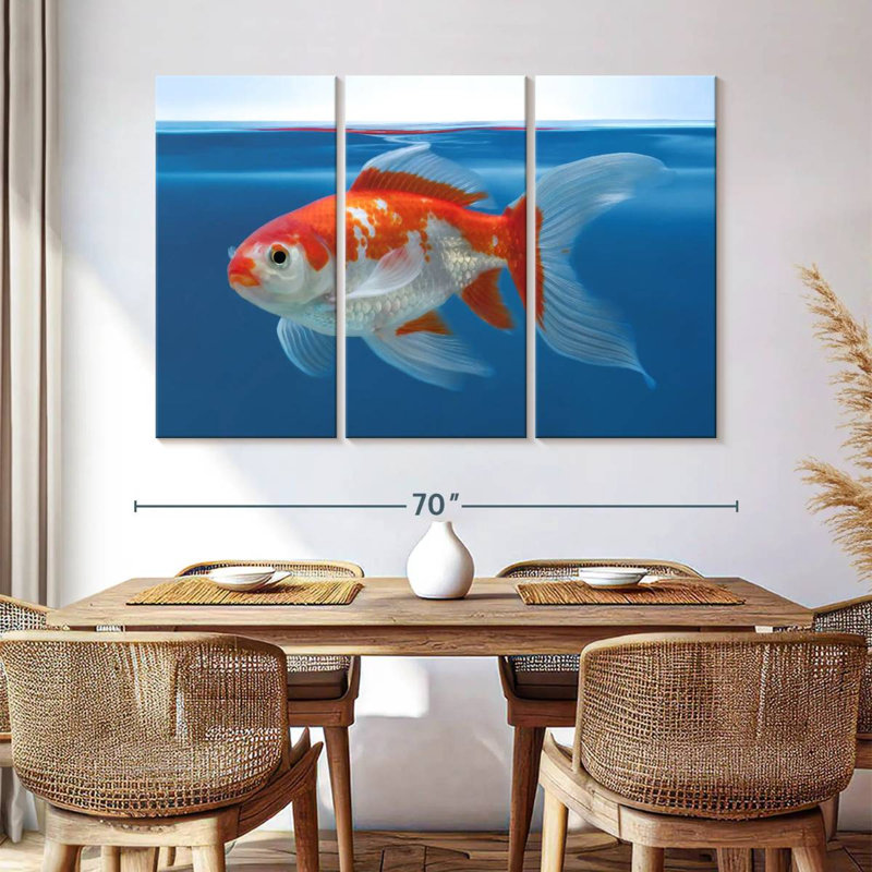 Aquarium Brampt Shubunkin poisson rouge, H 42 po x l 65 po