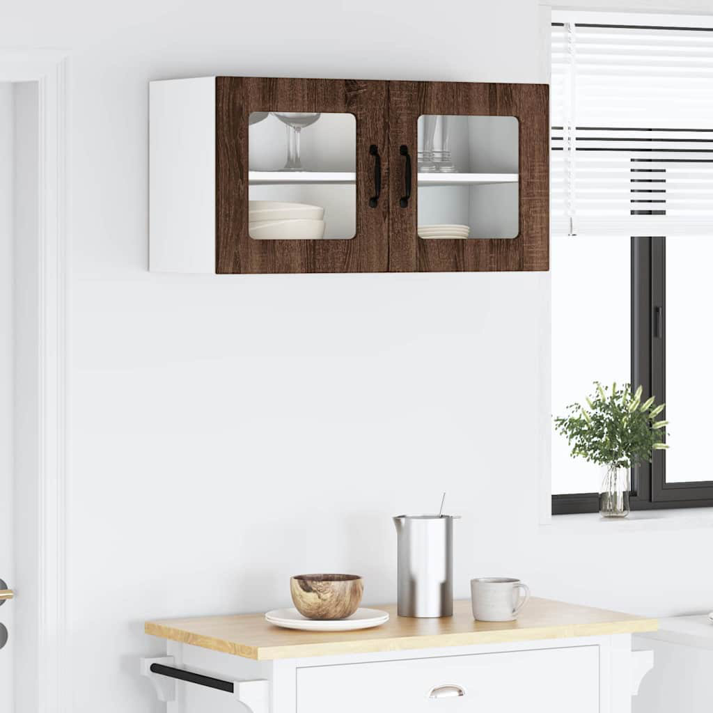 Vidaxl Kitchen Wall Cabinet With Shelf Artisan Oak 80 X 31 X 40 Cm