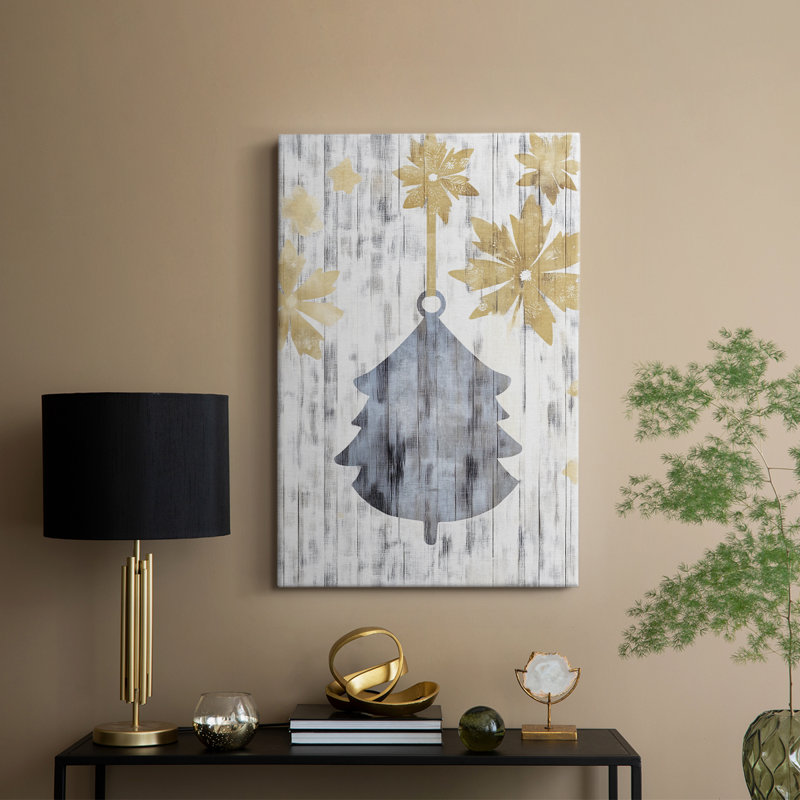 Art des Fêtes de Noël CMXLVI - galerie sur mesure Cavas, H 18 po x l 12 po