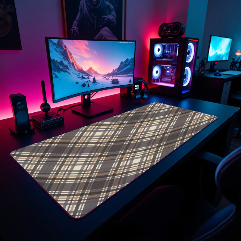 Polyester Desk Pad, 31.5x15.5