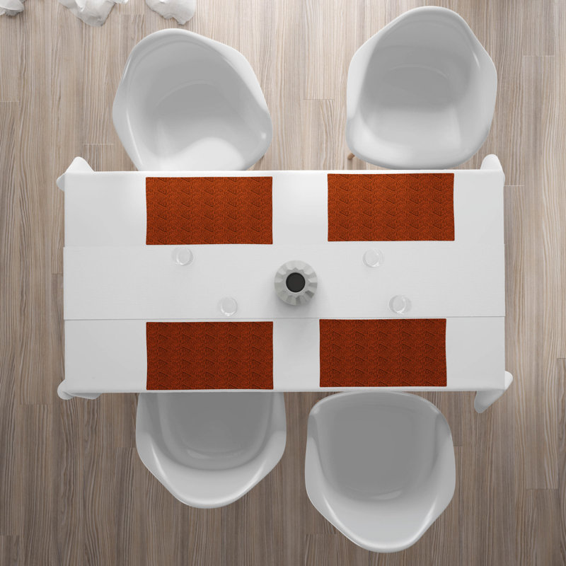 Polyester Geometric Rectangle Placemat