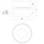Solo 1 - Light LED Flush Mount-64113366