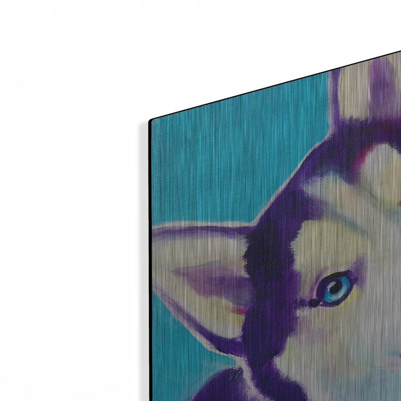 «Husky - Dico» par Dawg Painter, H 12 po x l 12 po