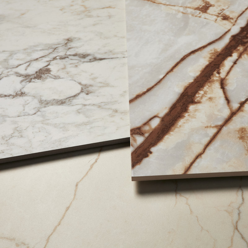 Marfino 24x48 Matte Marble Look Porcelain Tile, Imperiale White