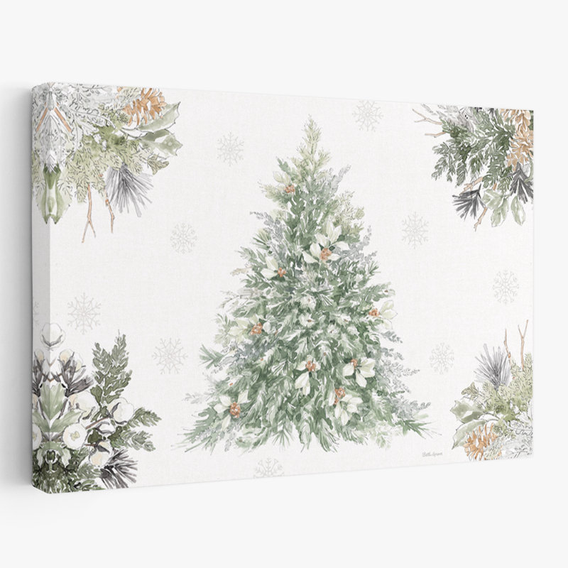 Art de Noël brun simple saison simple - branches de baies, H 24 po x l 36 po